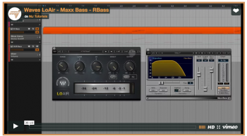 MJ Tutoriels - Maitriser Waves LoAir - RBass - Maxx Bass screenshot